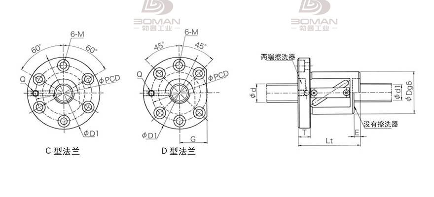 KURODA GR3605ES-DAPR 日本黑田丝杆是什么材料