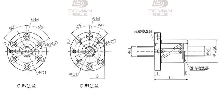 KURODA GR6312ES-DAPR 黑田丝杆型号规格