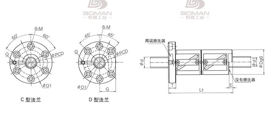 KURODA GR4016DD-DAPR 日本黑田精工丝杠钢珠安装方法
