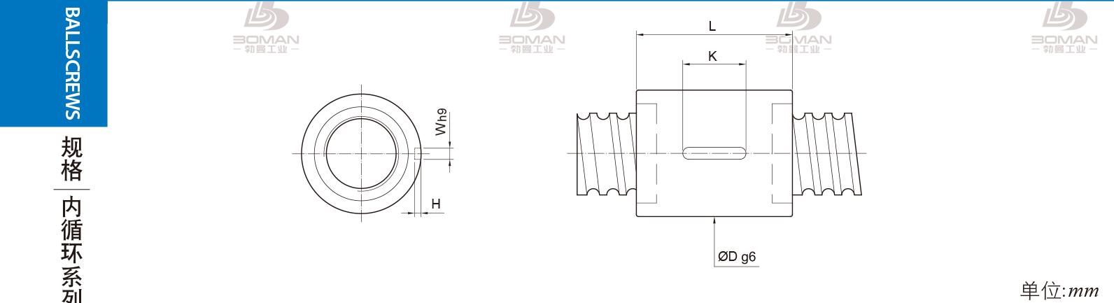 PMI RSIC3205-4 pmi滚珠丝杆产品手册