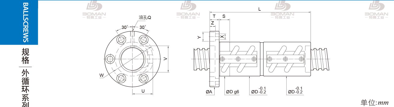 PMI FDVC-2506-3.5 pmi滚珠丝杆规格