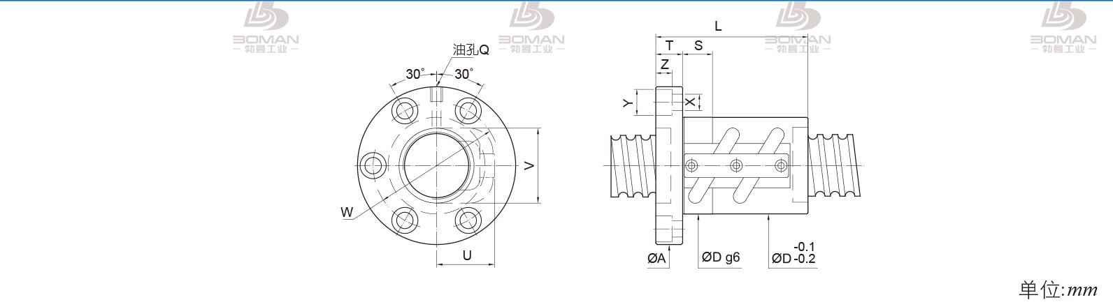 PMI FSVC3205-2.5 pmi滚珠丝杆生产厂家批发价格