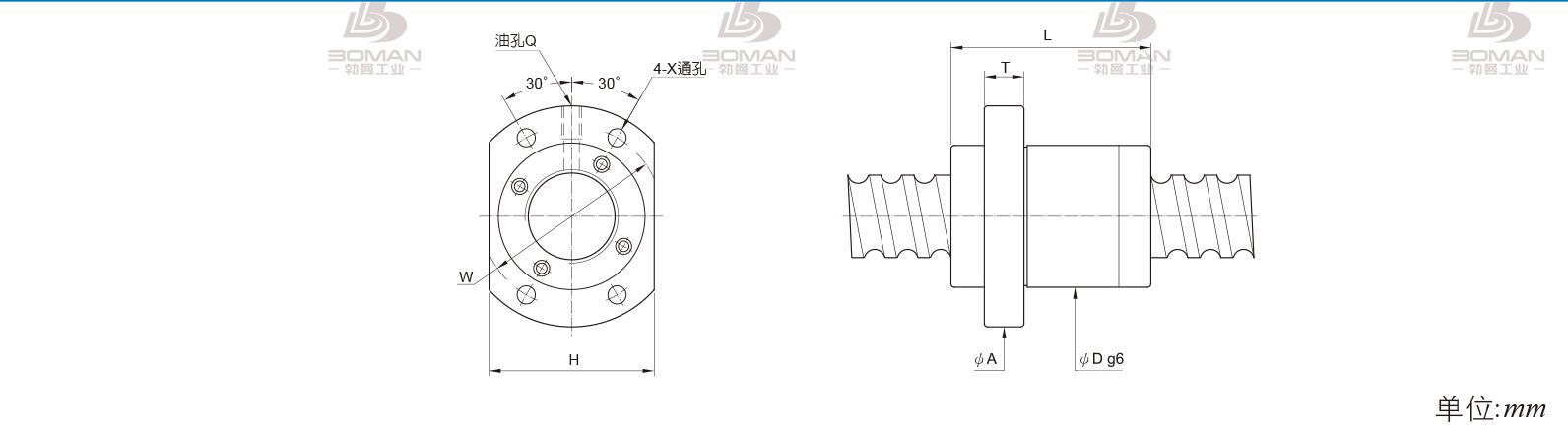 PMI FSKC2550-1.6 PMI TBI研磨级滚珠丝杆