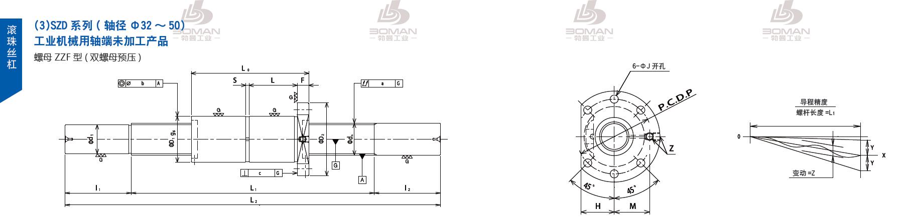 TSUBAKI SZD3210-1500C5-B tsubaki丝杆是哪里产的